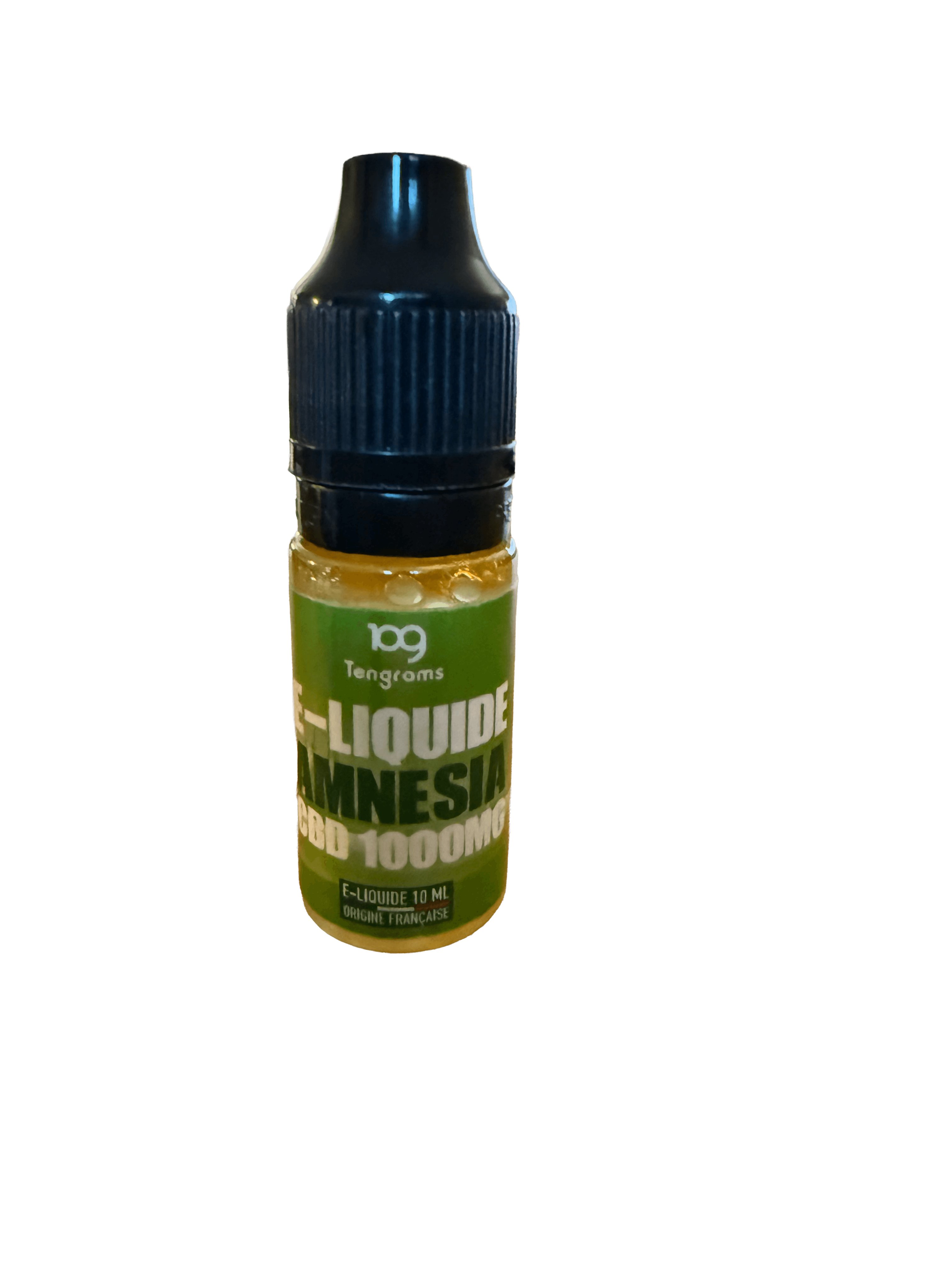 Packshot E-liquide CBD Amnesia 1000mg — 10ml Moody Shop, vue détaillée du e-liquide CBD